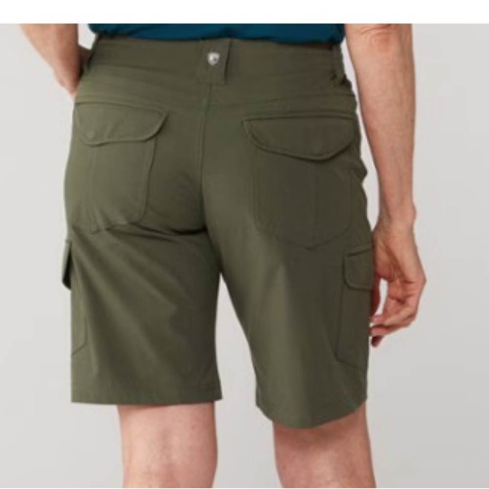 Kuhl Olive Green Women's Hiking Shorts - Picture 2 of 10
